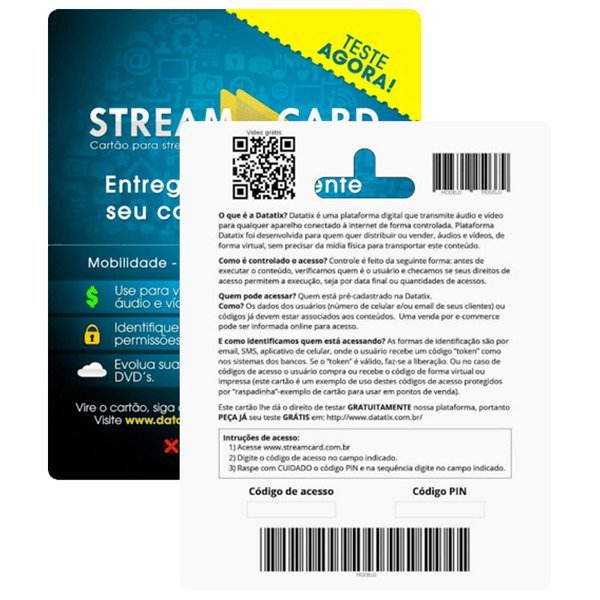 O que é StreamCard? - Streamcard códigos de acesso por streaming